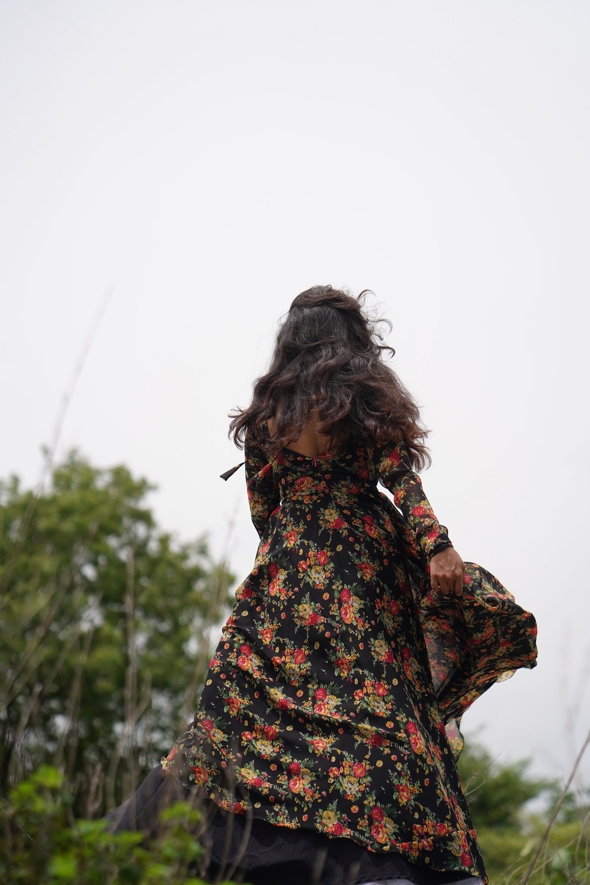 Floral Garden Long frock