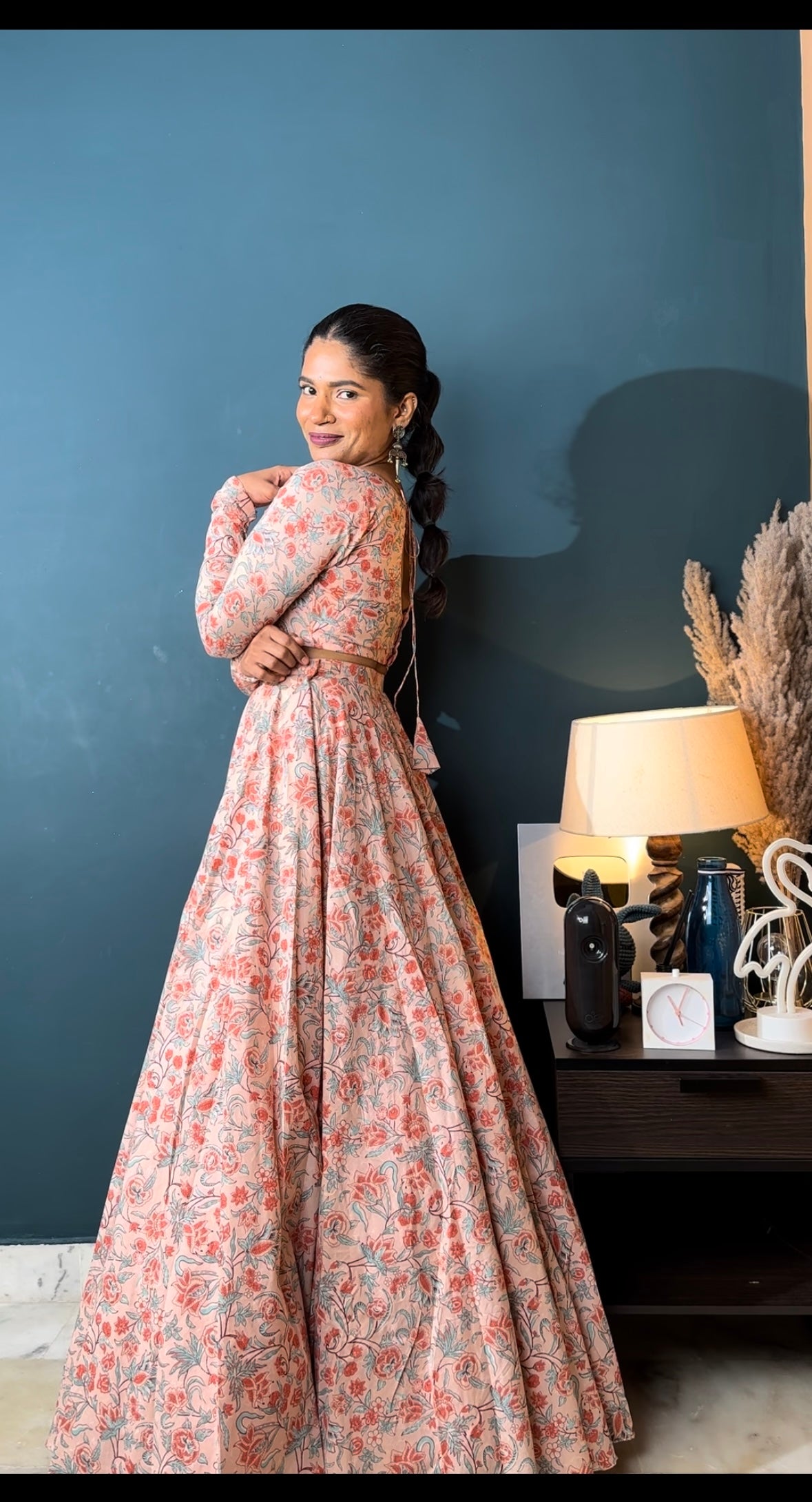 Coral Dream 3 Piece Lehenga Set