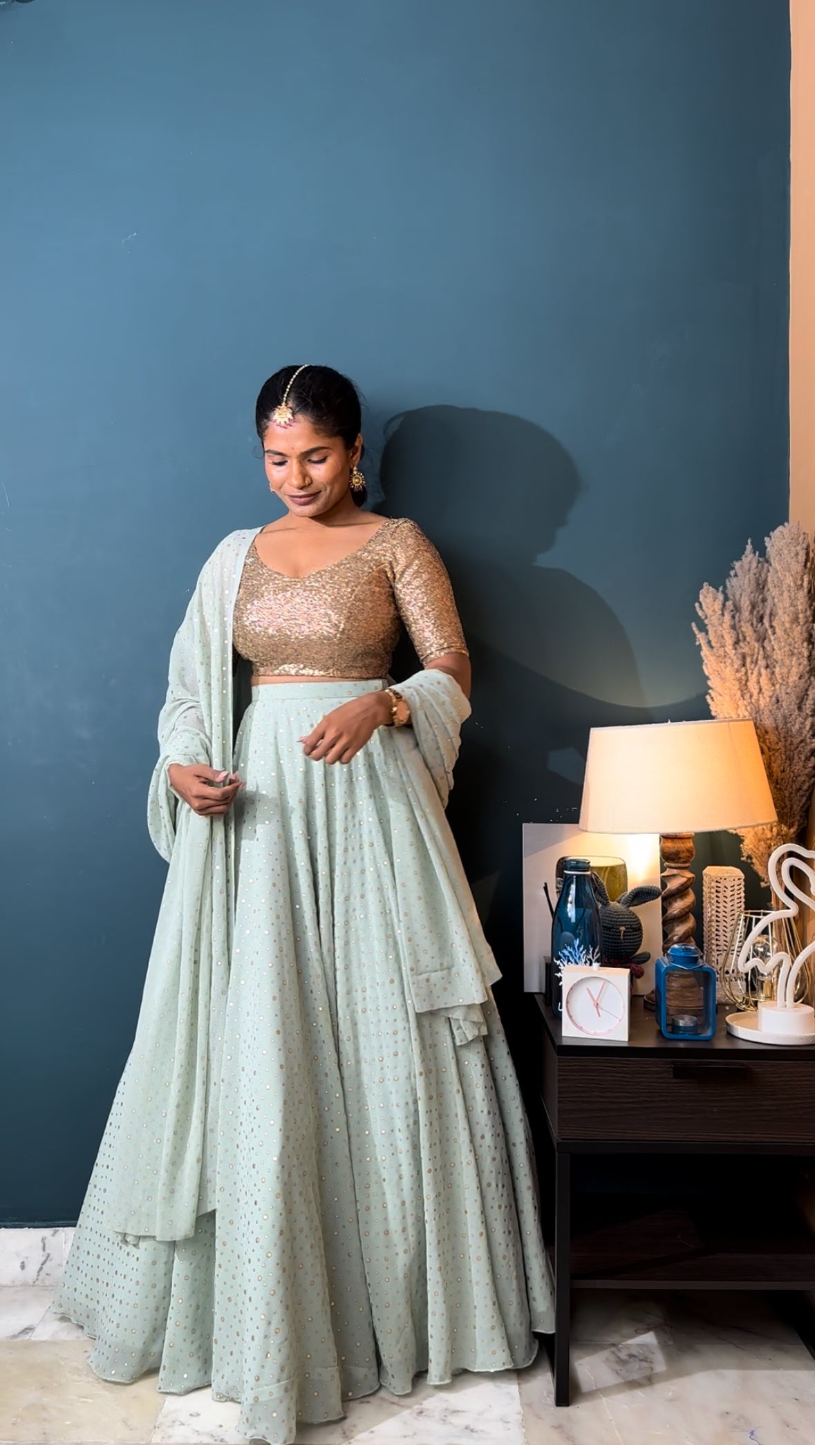 Jade 3 Piece Lehenga Set