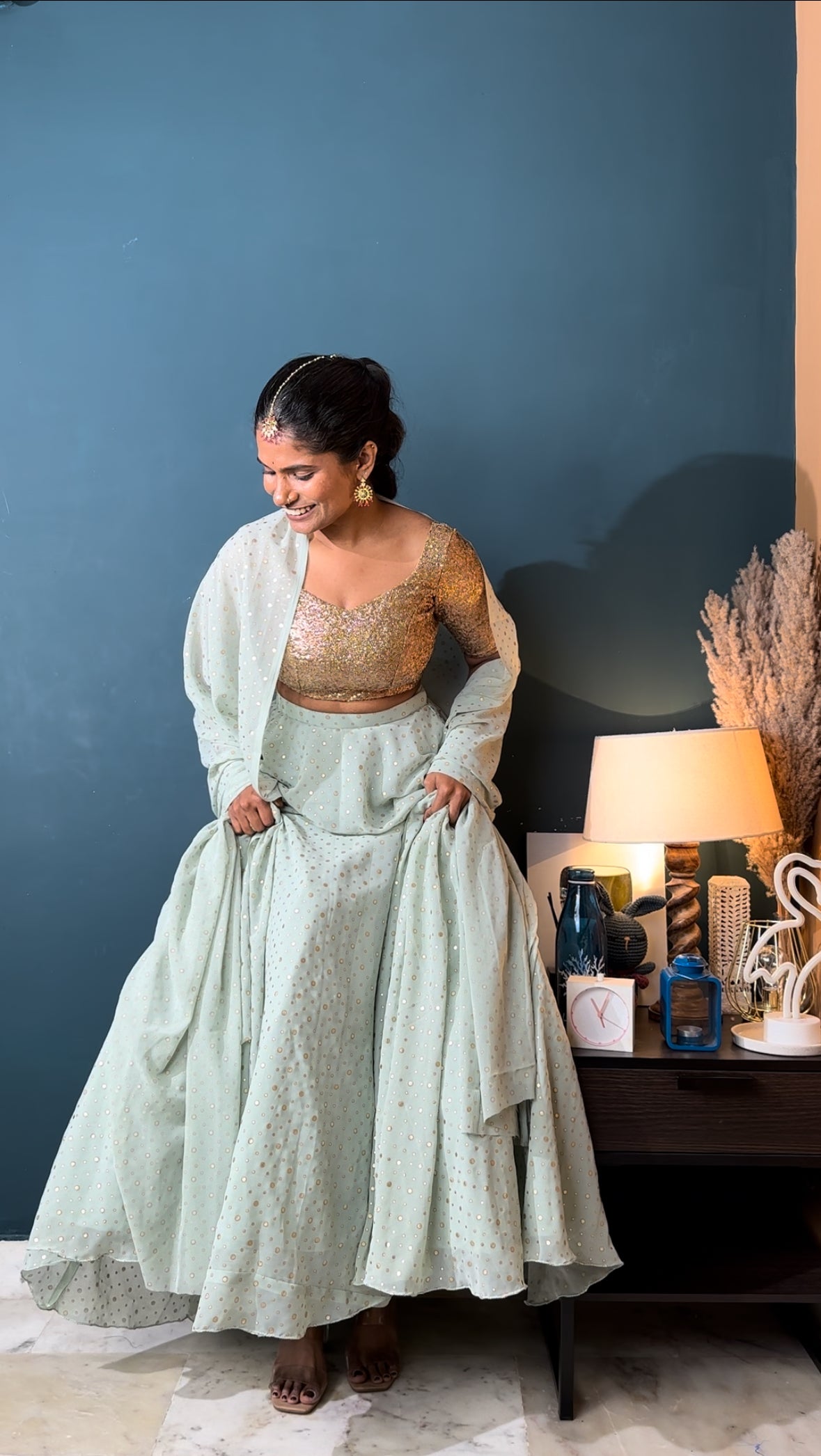 Jade 3 Piece Lehenga Set