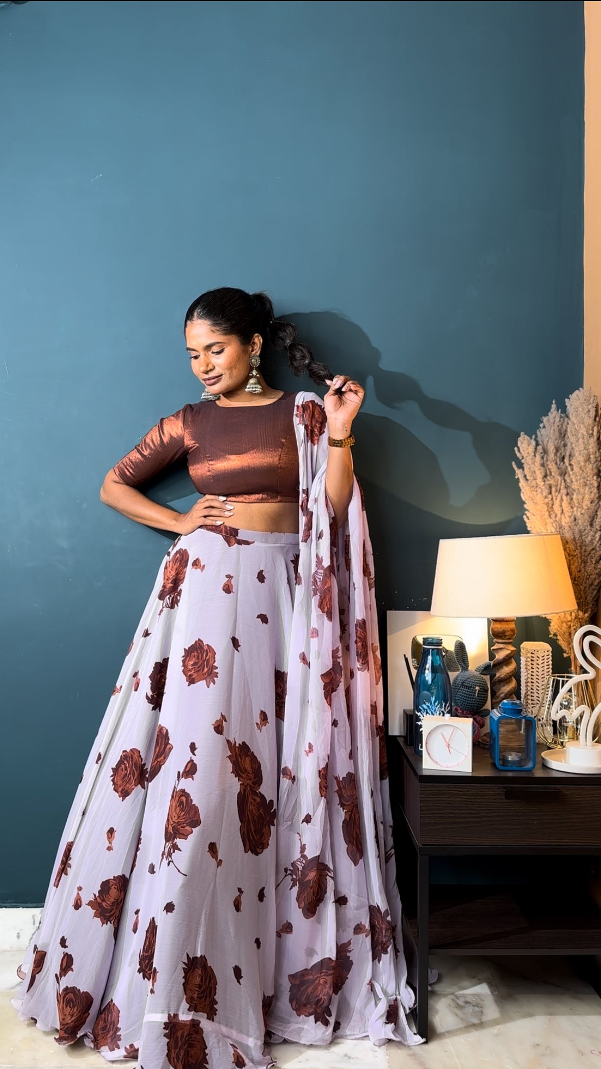 Lilly 3 Piece Lehenga Set