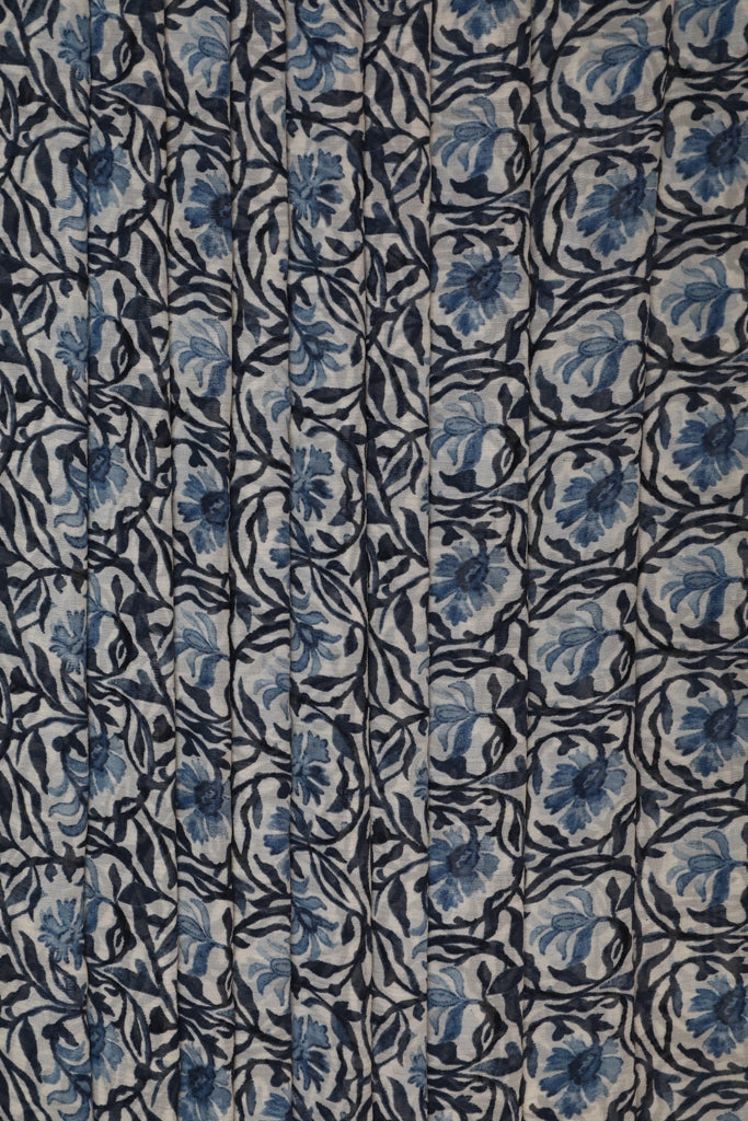 Navy Blue Big Width Georgette Fabric