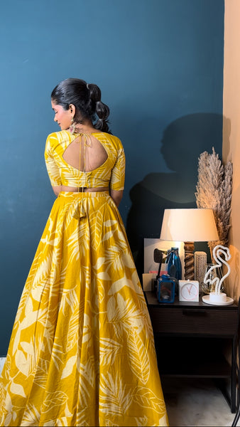 Haldi 3 Piece Lehenga Set