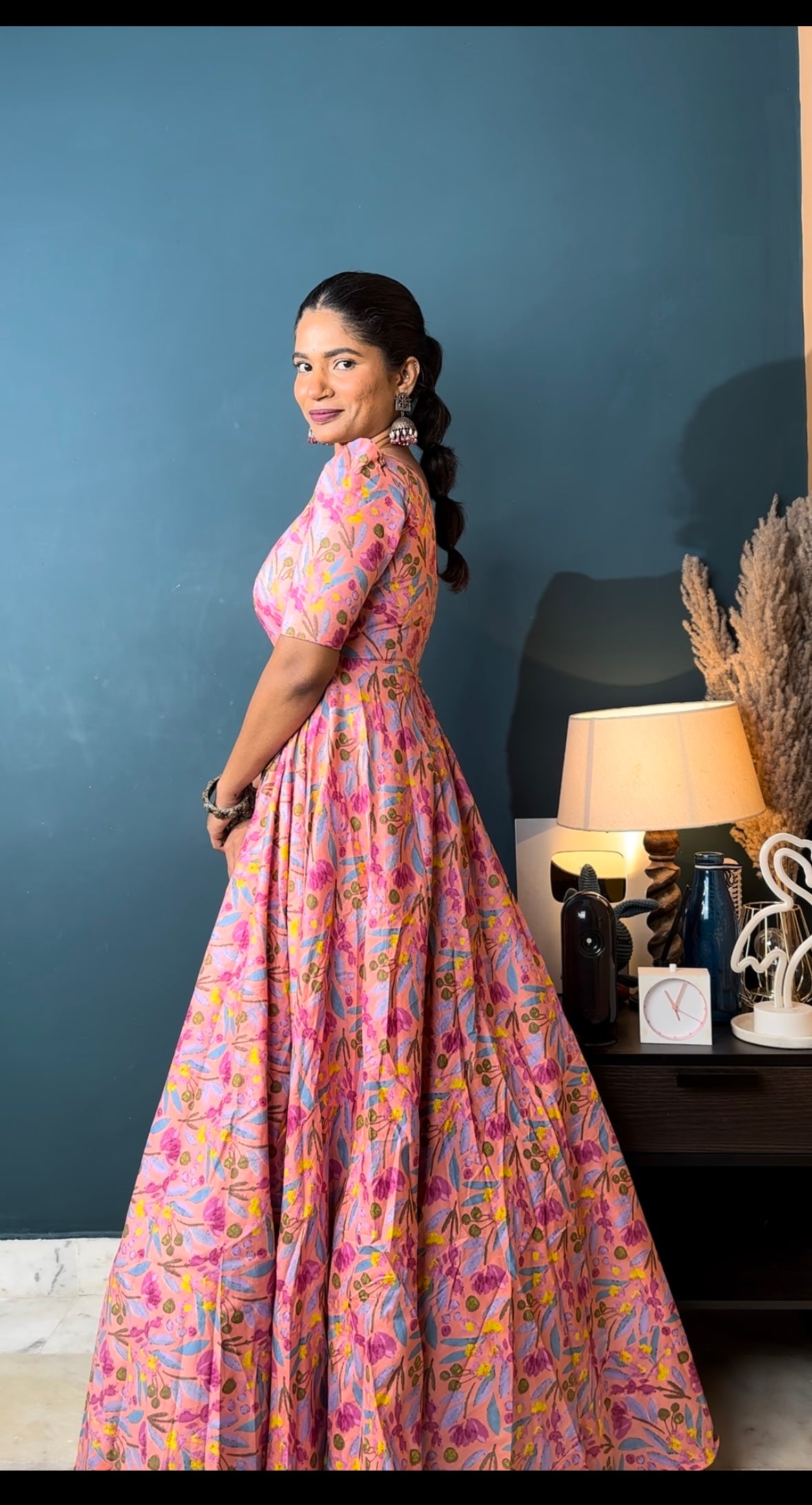 Camellia Long Frock Navya Dachepally Camellia Long Frock Navya Dachepally