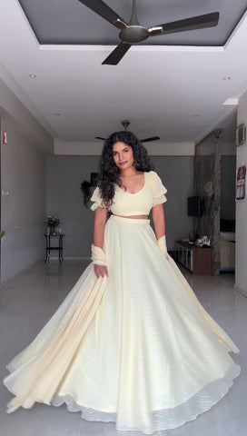 Daylilly 3 Piece Lehenga Set