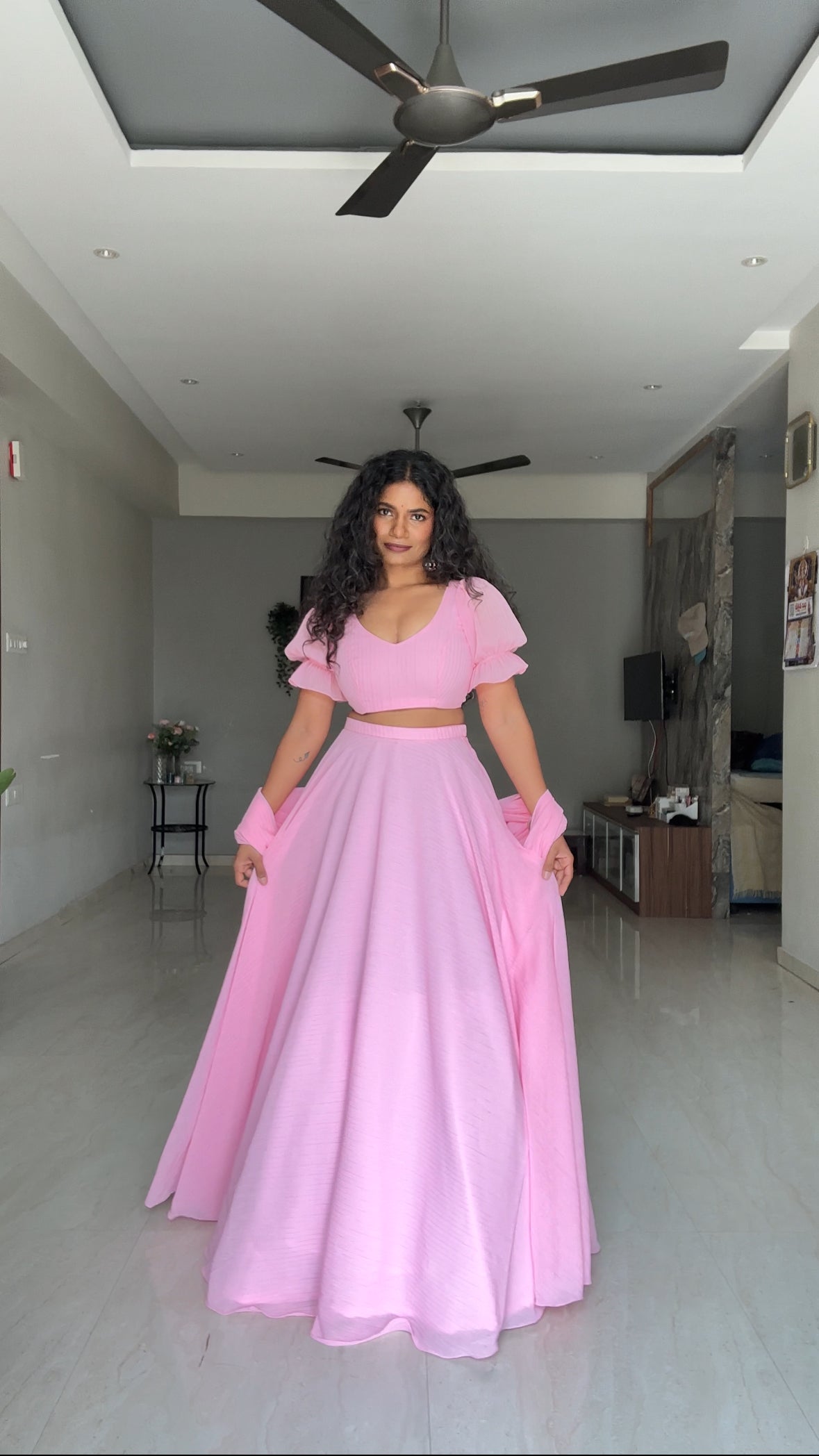 Rosy 3 Piece Lehengas Set