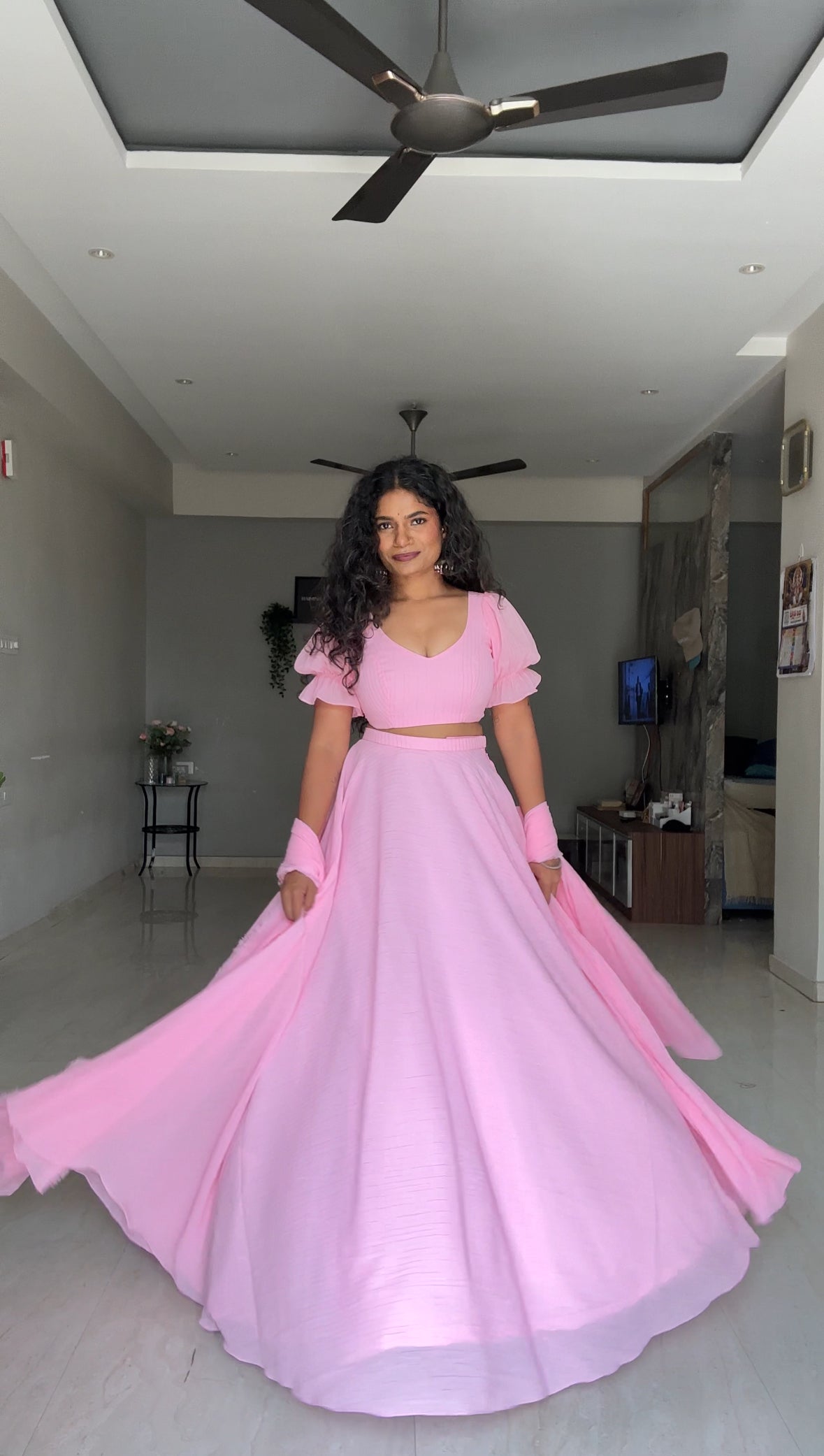 Rosy 3 Piece Lehengas Set