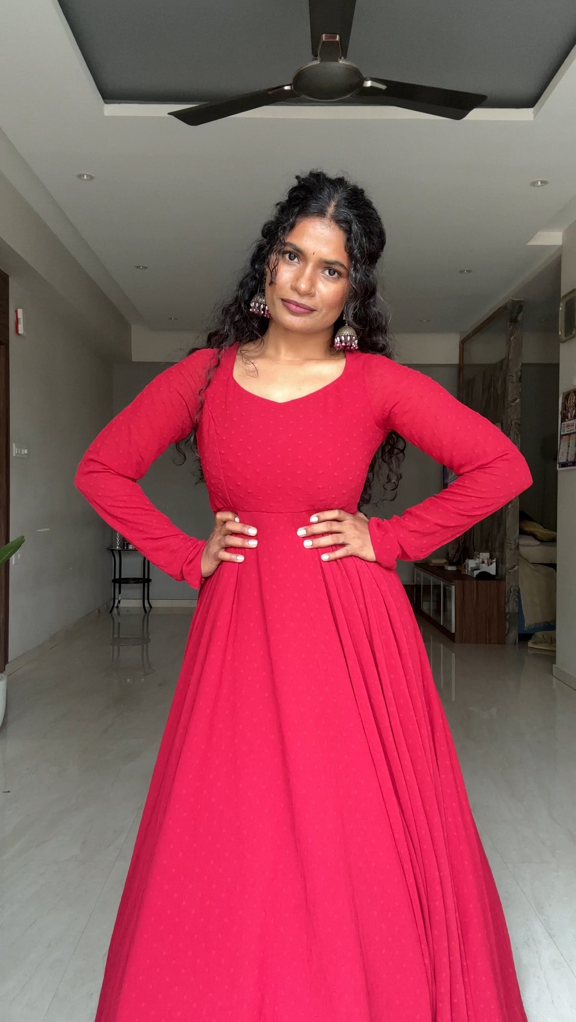 Rain Long Frock
