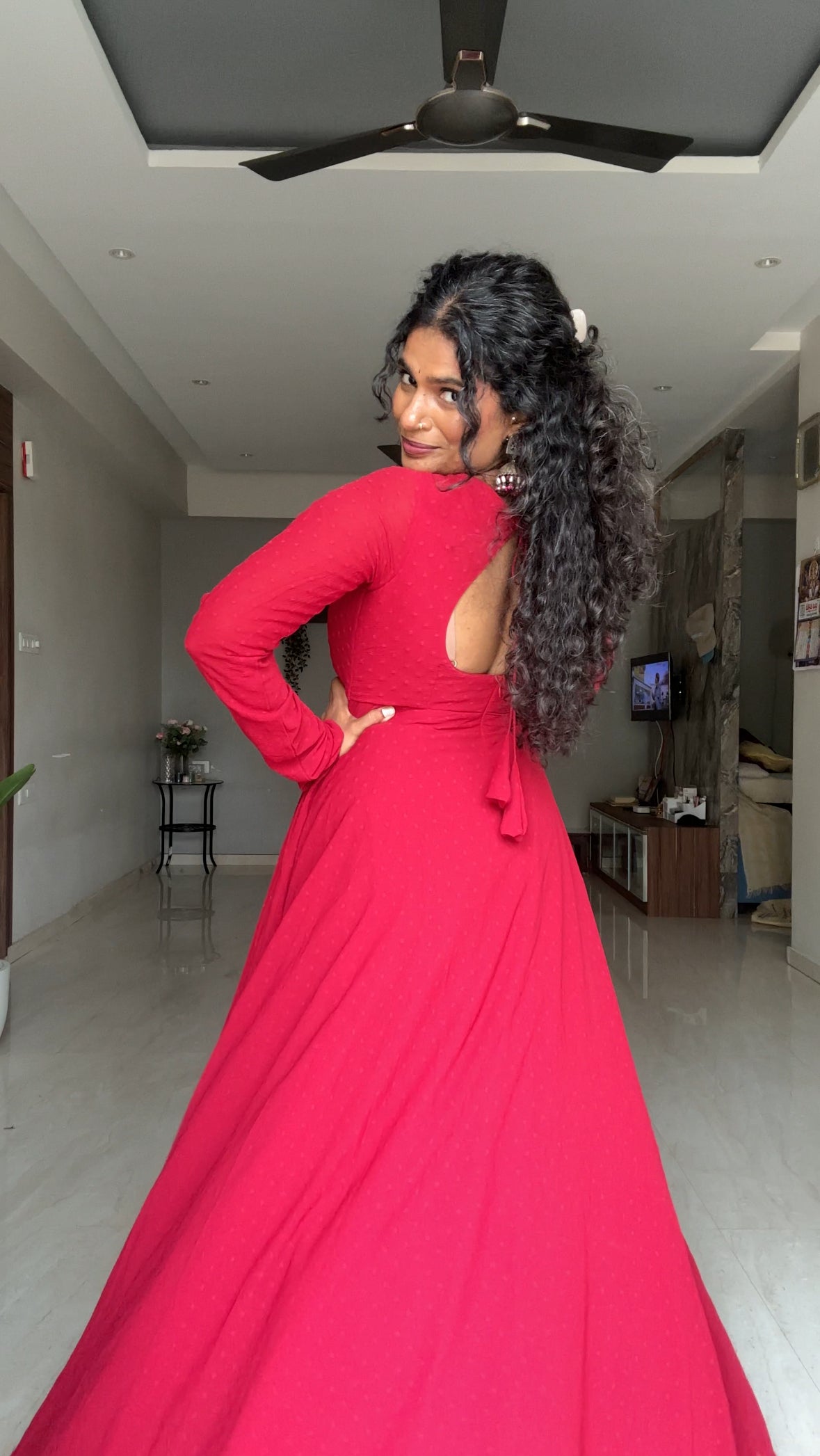 Rain Long Frock