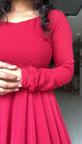 Rain Long Frock