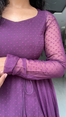 Fuchsia Long Frock