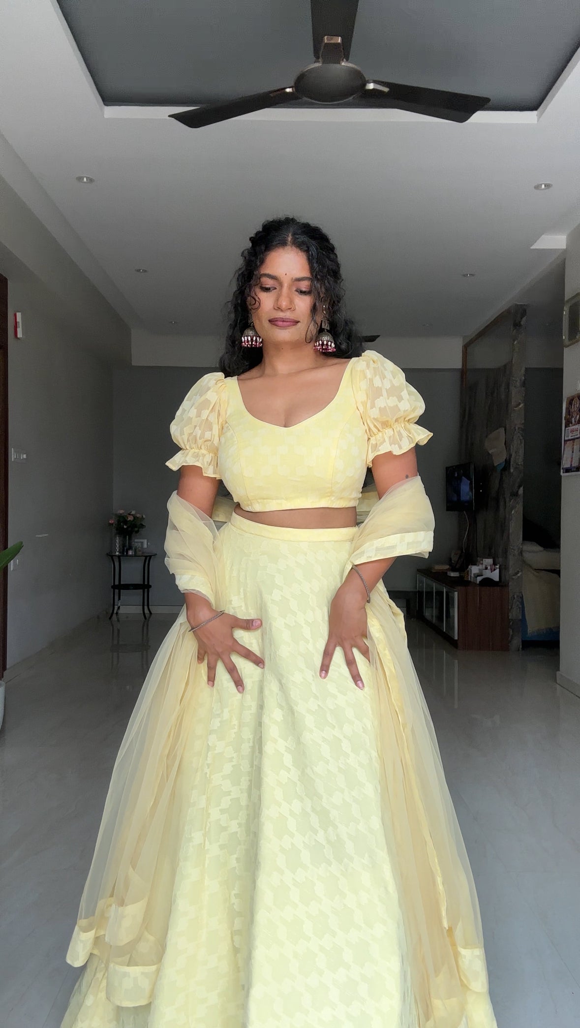 Lemonade 3 Piece Lehengas Set