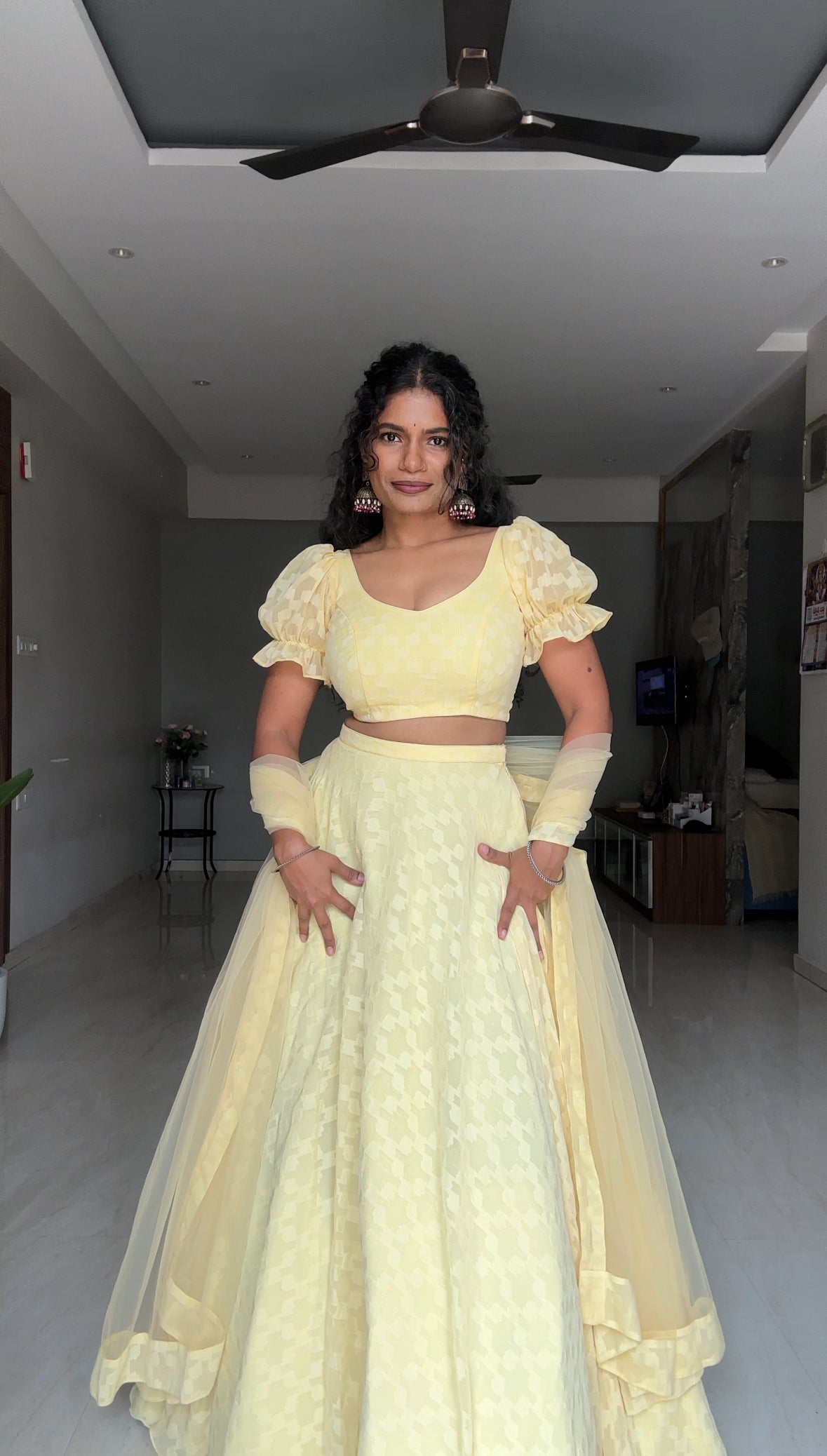 Lemonade 3 Piece Lehengas Set