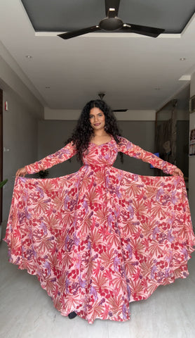 Cherry Palm Longfrock