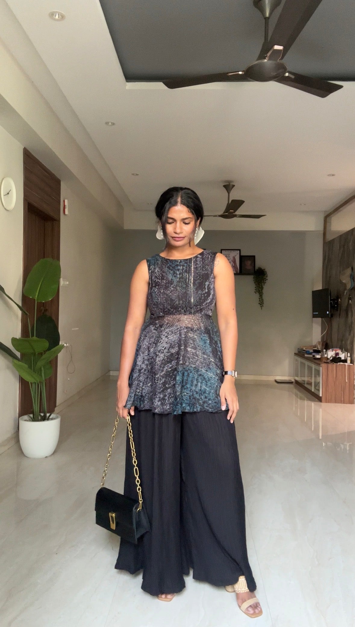 Asa Peplum Top