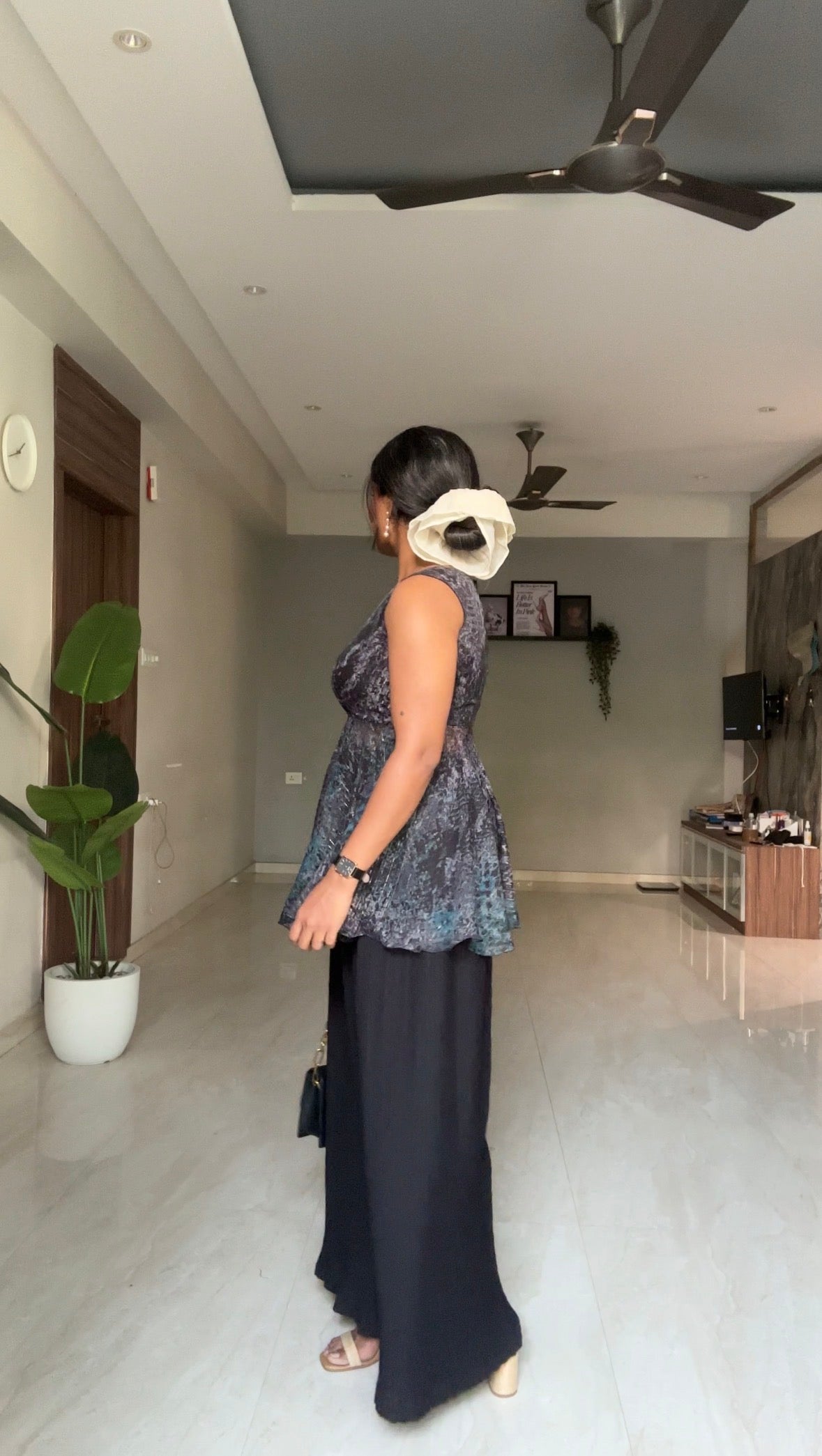 Asa Peplum Top