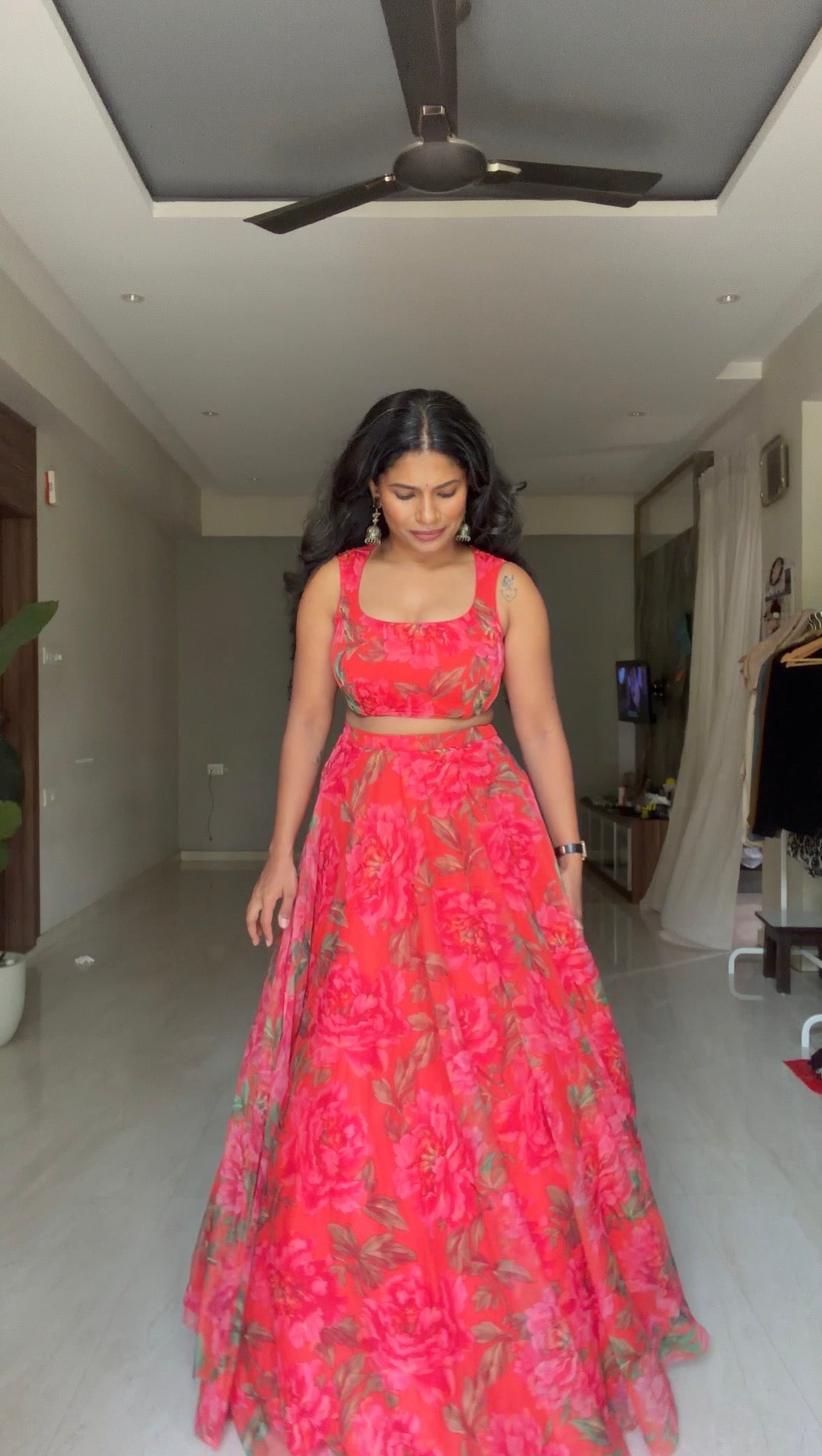 Cherry 3 Piece Lehenga Set