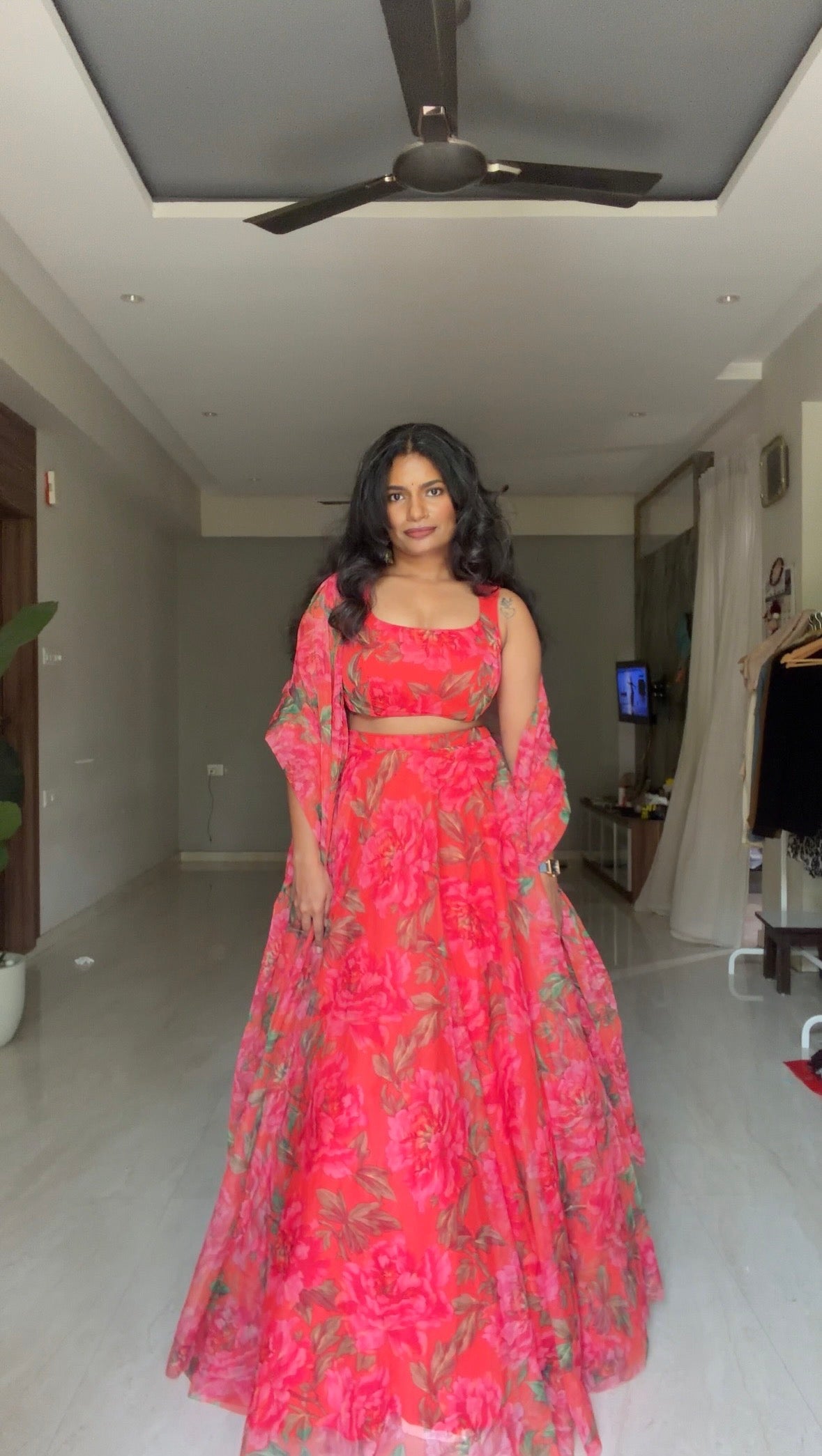 Cherry 3 Piece Lehenga Set