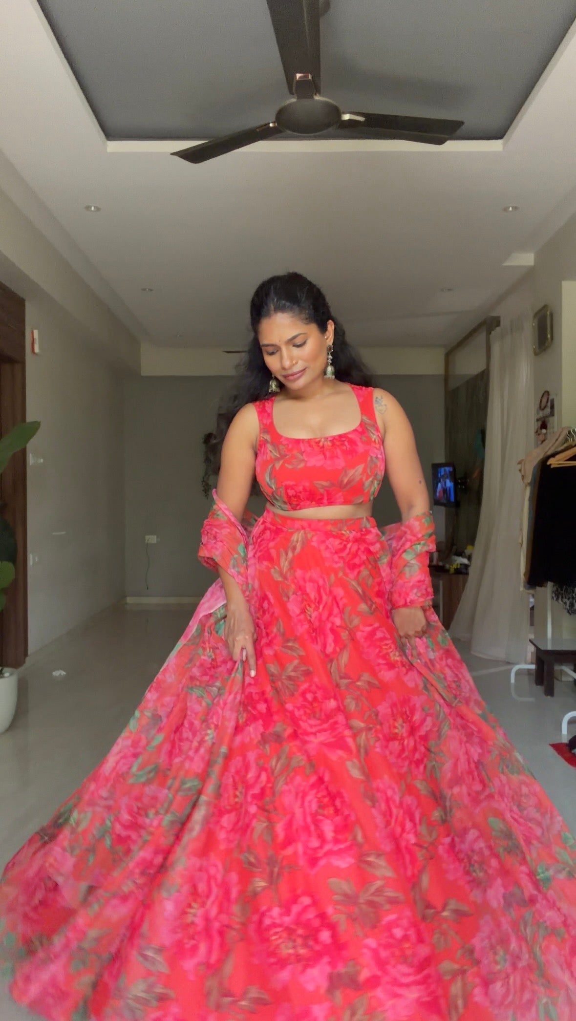 Cherry 3 Piece Lehenga Set