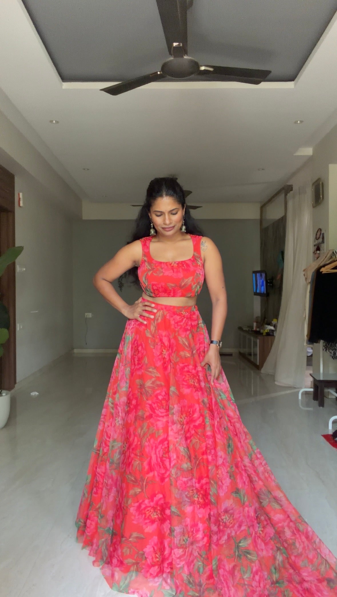 Cherry 3 Piece Lehenga Set