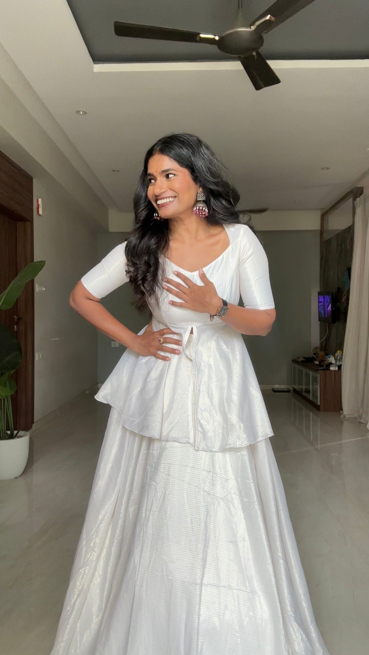 Anika Peplum Set