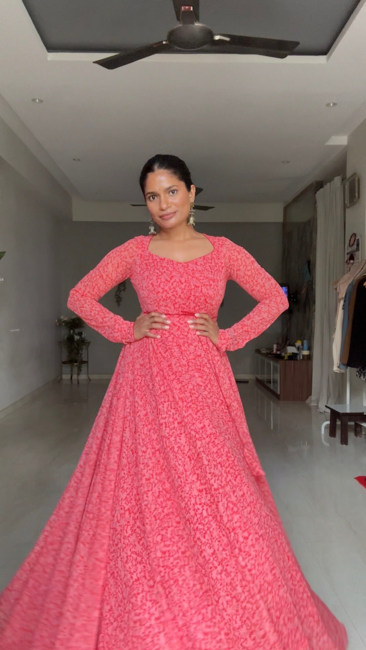 Kanakambaram Longfrock