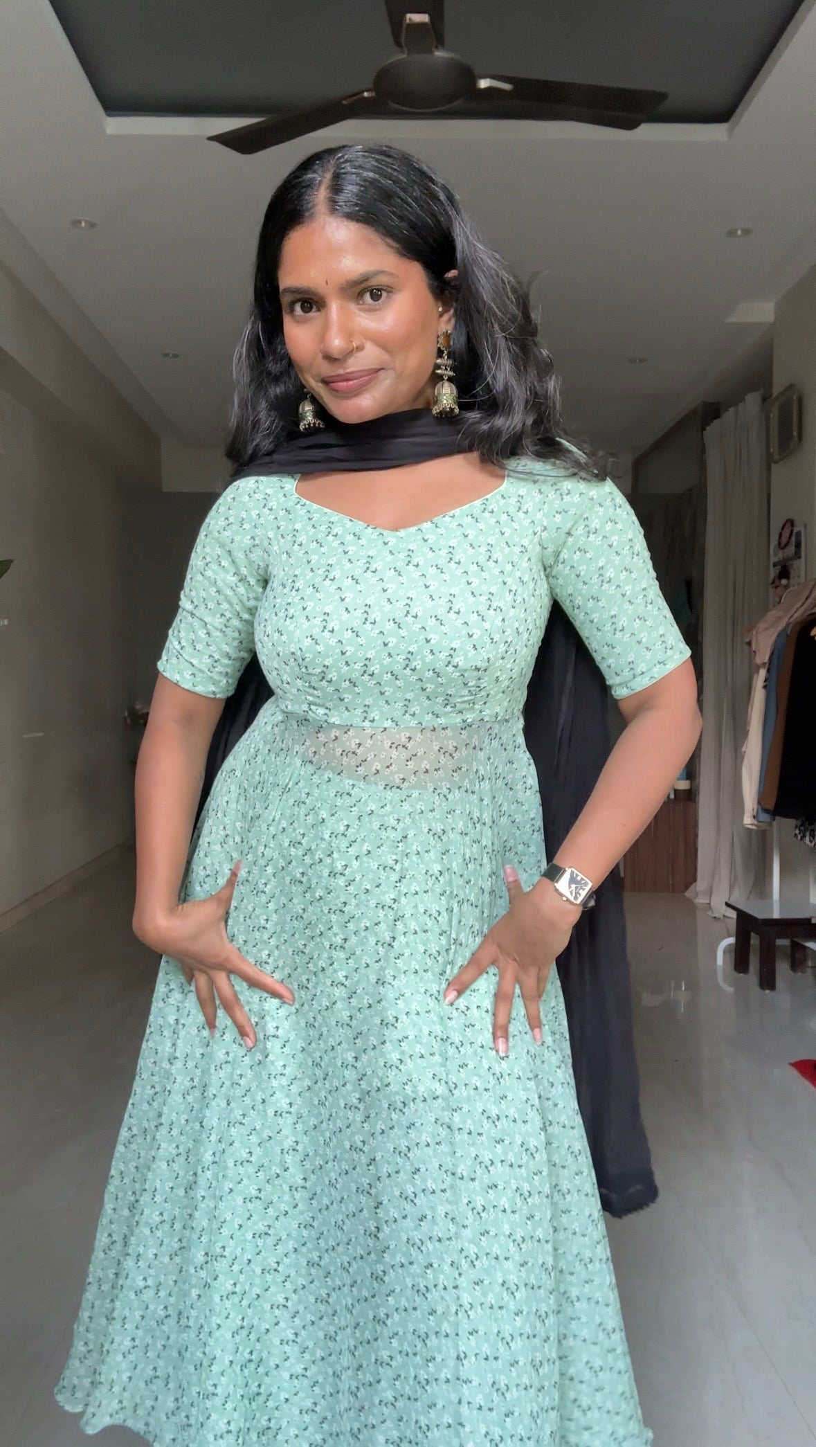 Aruna 3 Piece Anarkali Set