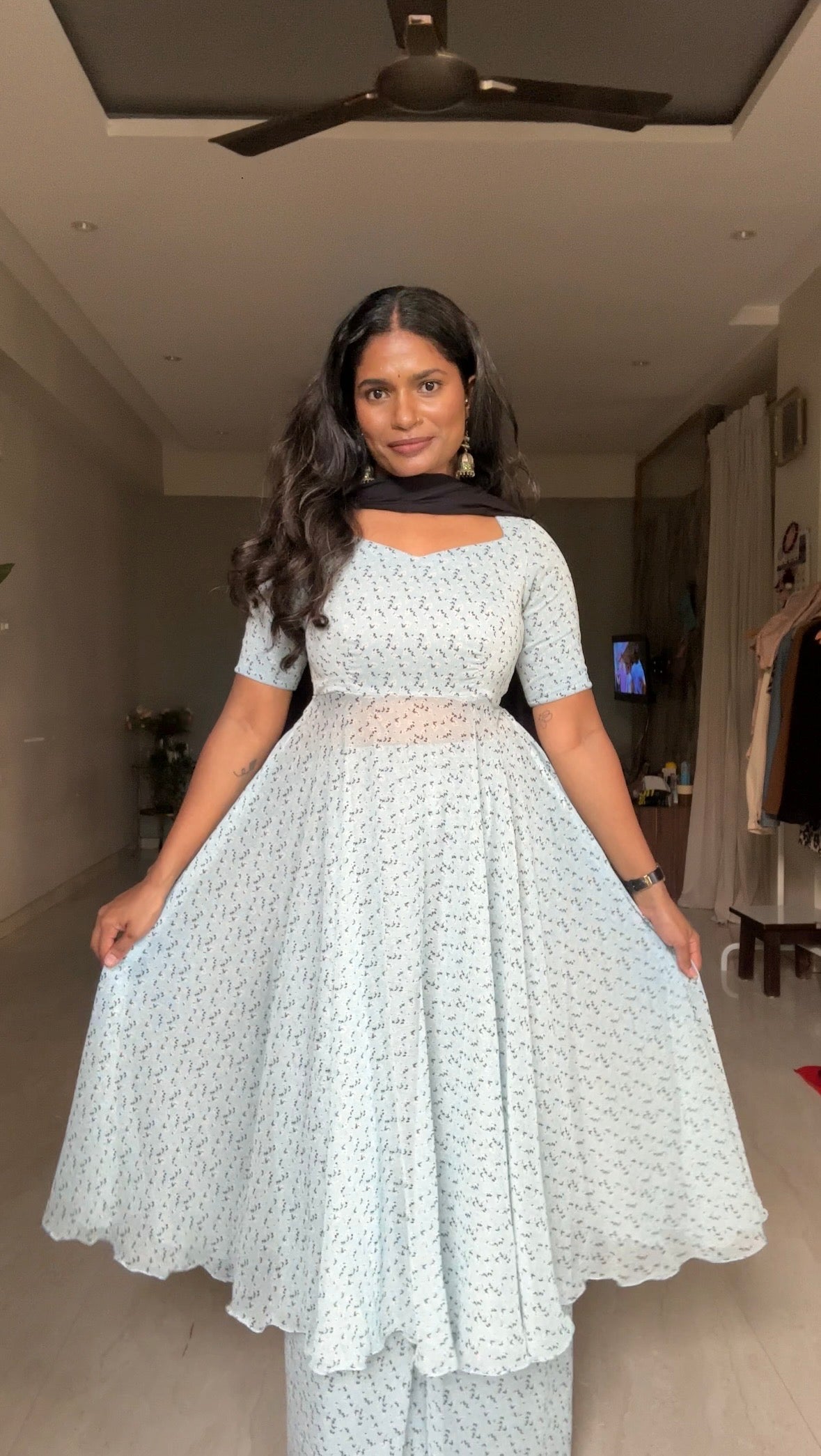 Karuna 3 Piece Anarkali Set