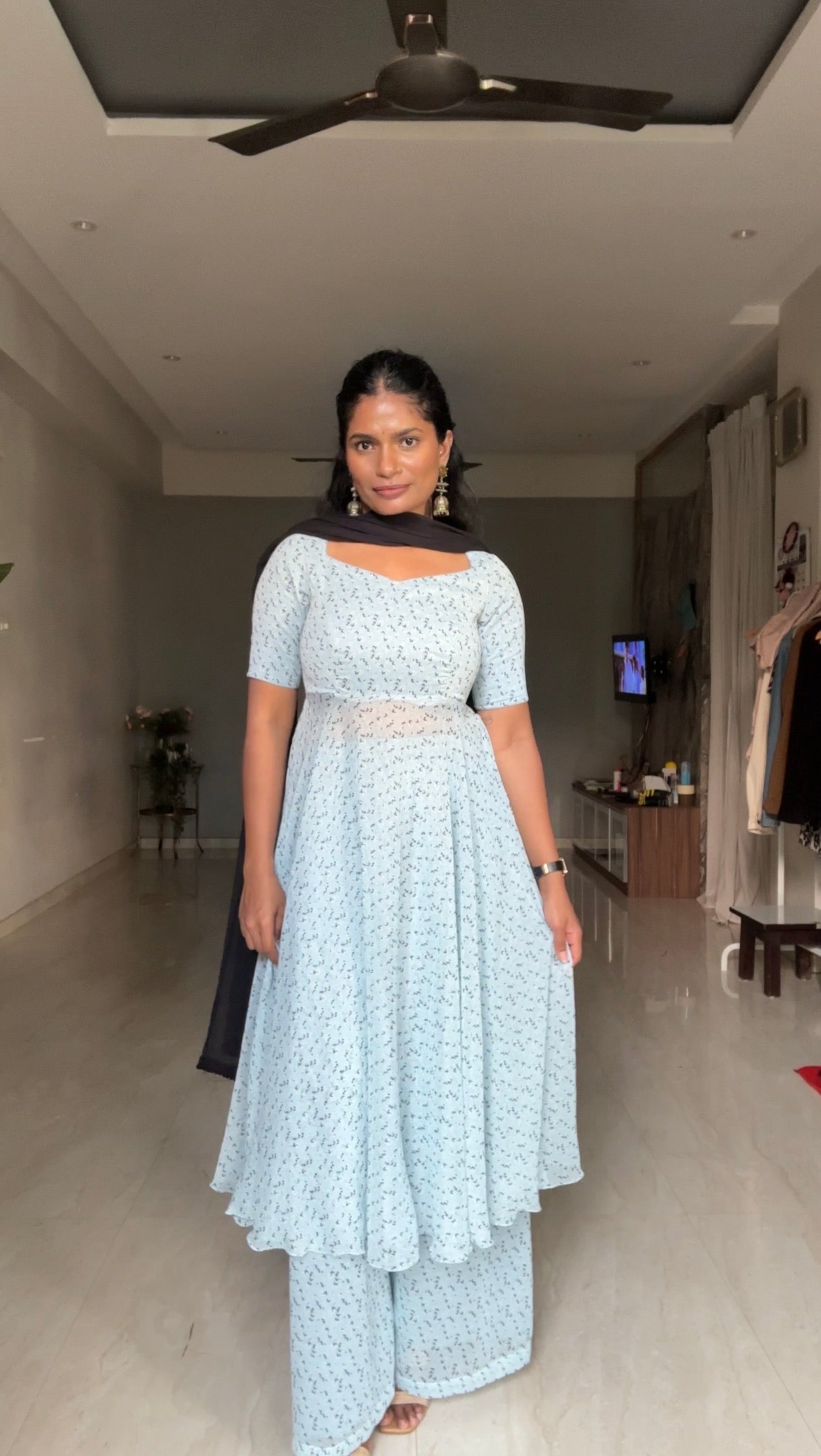 Karuna 3 Piece Anarkali Set