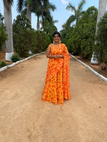Marigold Lehenga